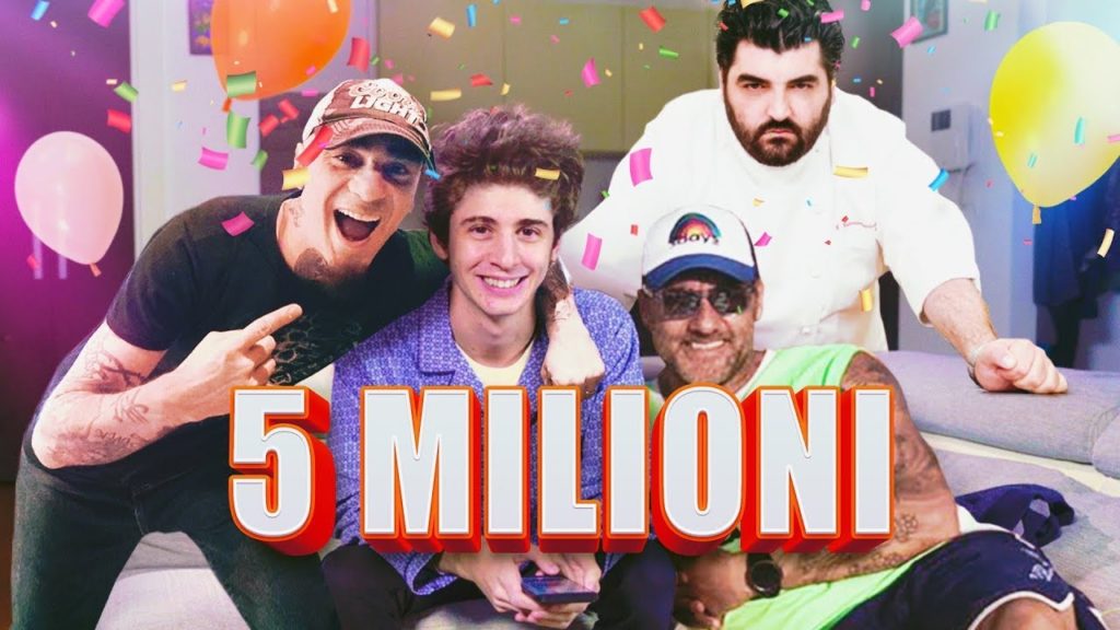 Speciale 5 milioni di iscritti - la festa