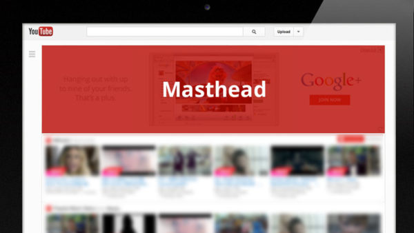 YouTube Masthead Smart TV